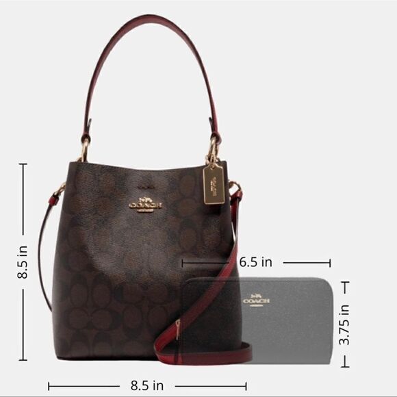 ✨Host Pick✨Coach Signature Small Bucket Bag - Picture 3 of 5